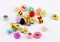 24 pcs decorative thumbtacks colorful flower and bee pushpins for cork boards whiteboards and photo walls
